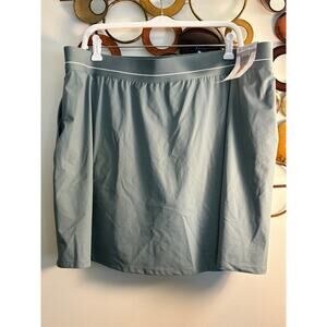 Soybu women’s xxl athletic skort seafoam green color